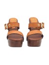 CLOGS LEATHER HAND IN ITALY