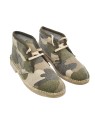 CAMOUFLAGE ANKLE BOOT WITH LACES - size 37